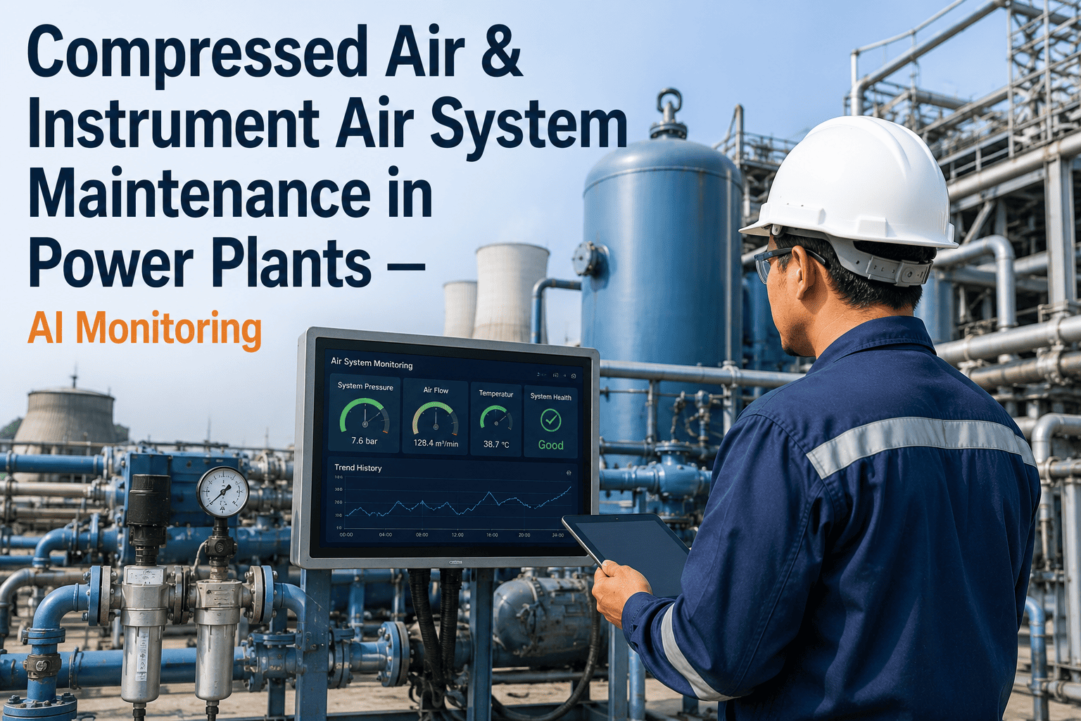 compressed-air-instrument-air-system-power-plant-ai