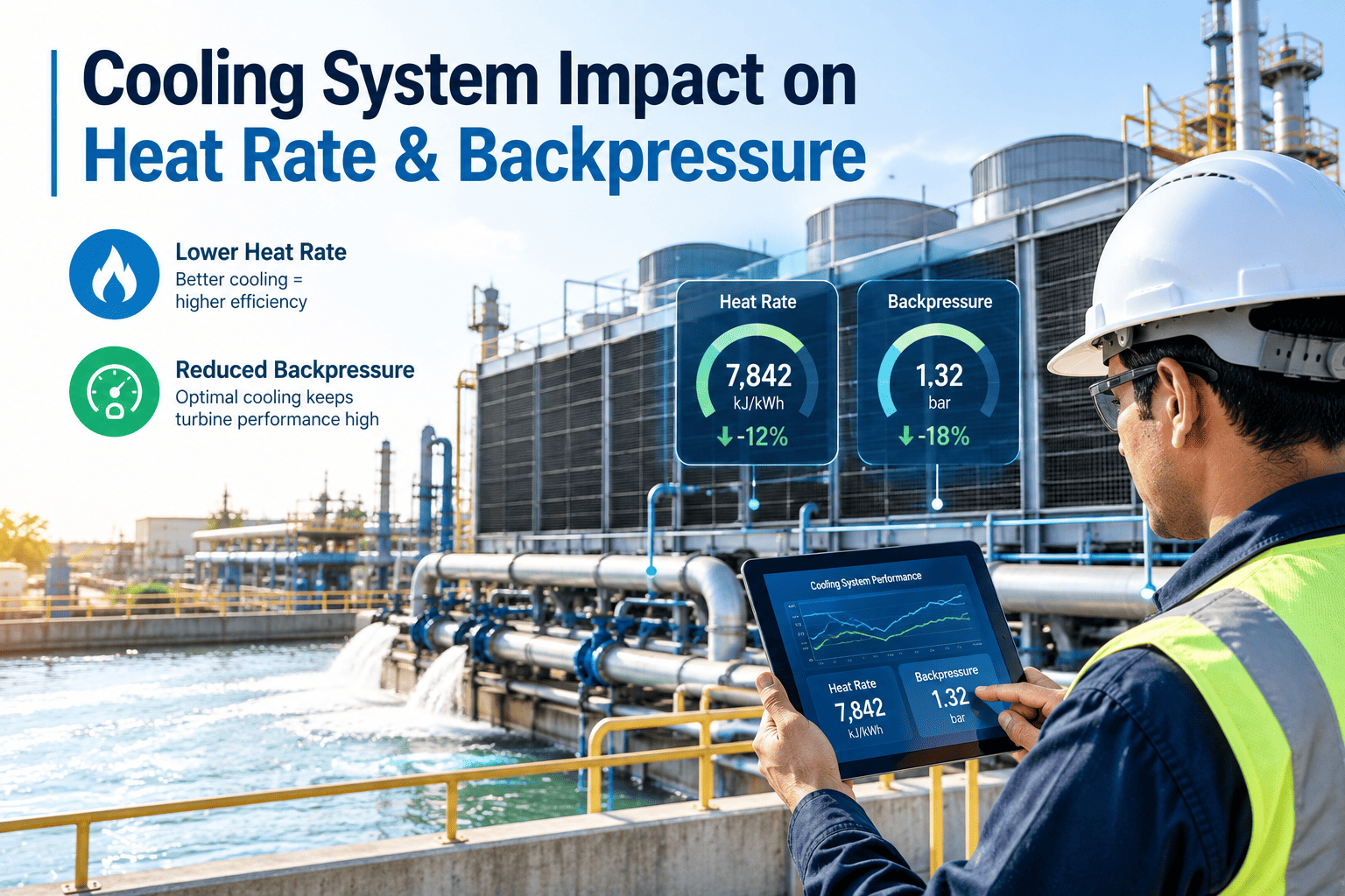 cooling-system-optimization-backpressure-heat-rate