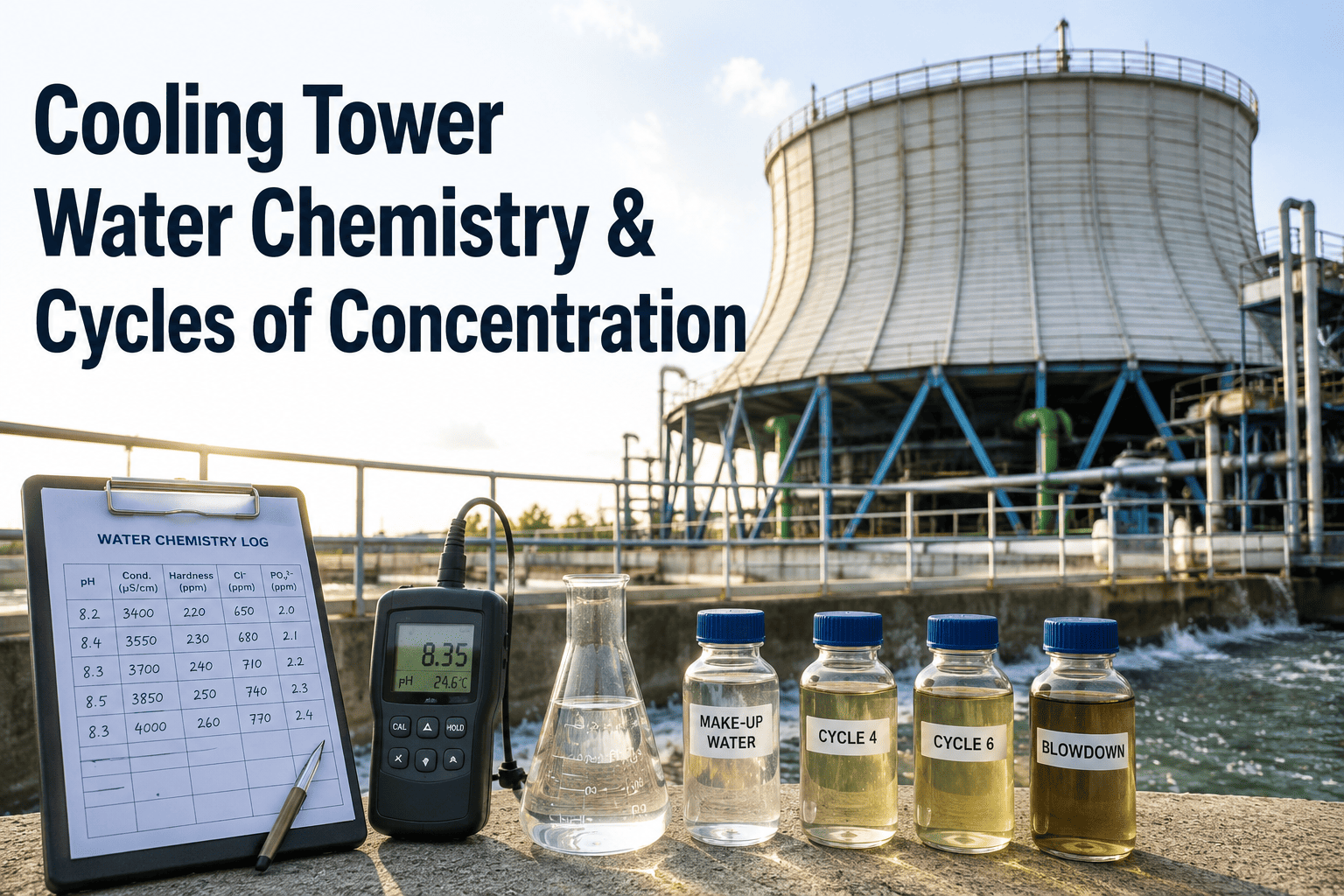 cooling-tower-water-chemistry-cycles-concentration