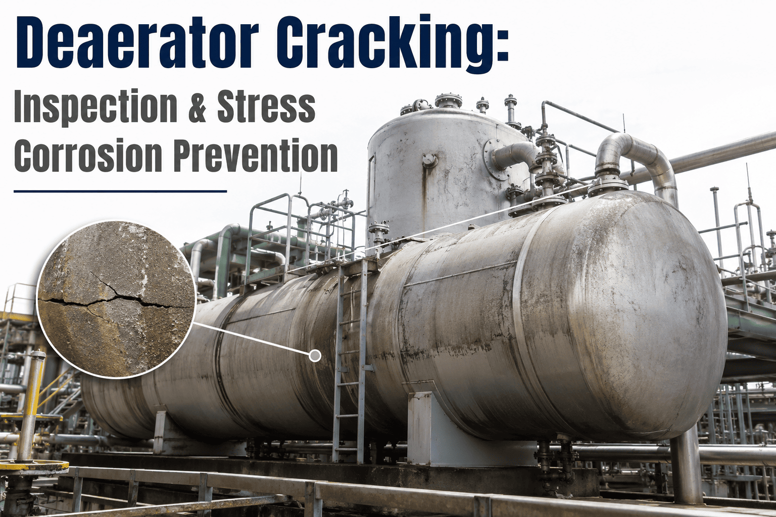 deaerator-cracking-inspection-stress-corrosion