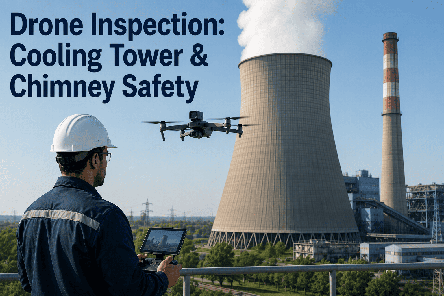 drone-inspection-cooling-tower-chimney-structure