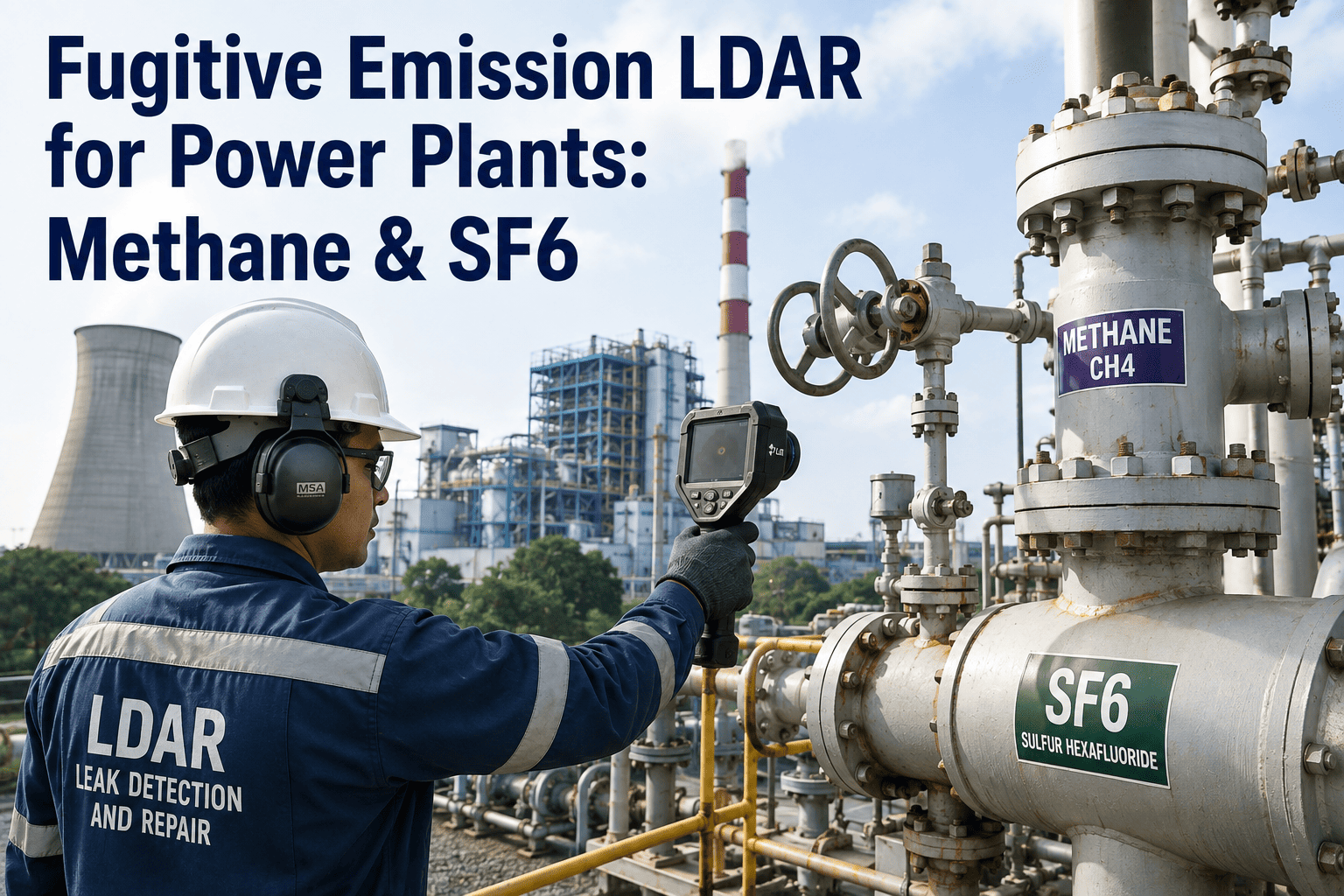fugitive-emission-ldar-power-plant-methane-sf6