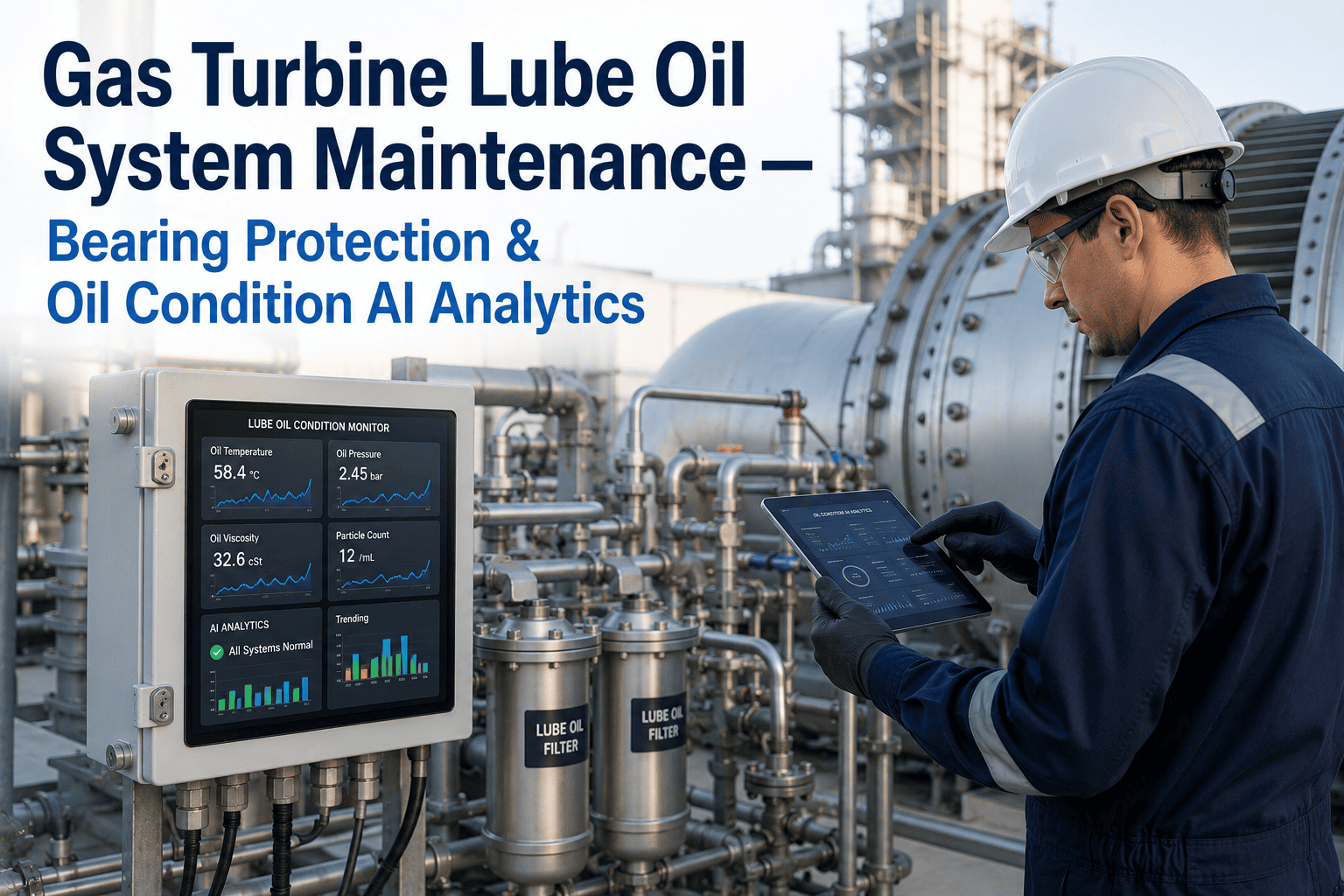gas-turbine-lube-oil-system-maintenance-bearing-protection-ai