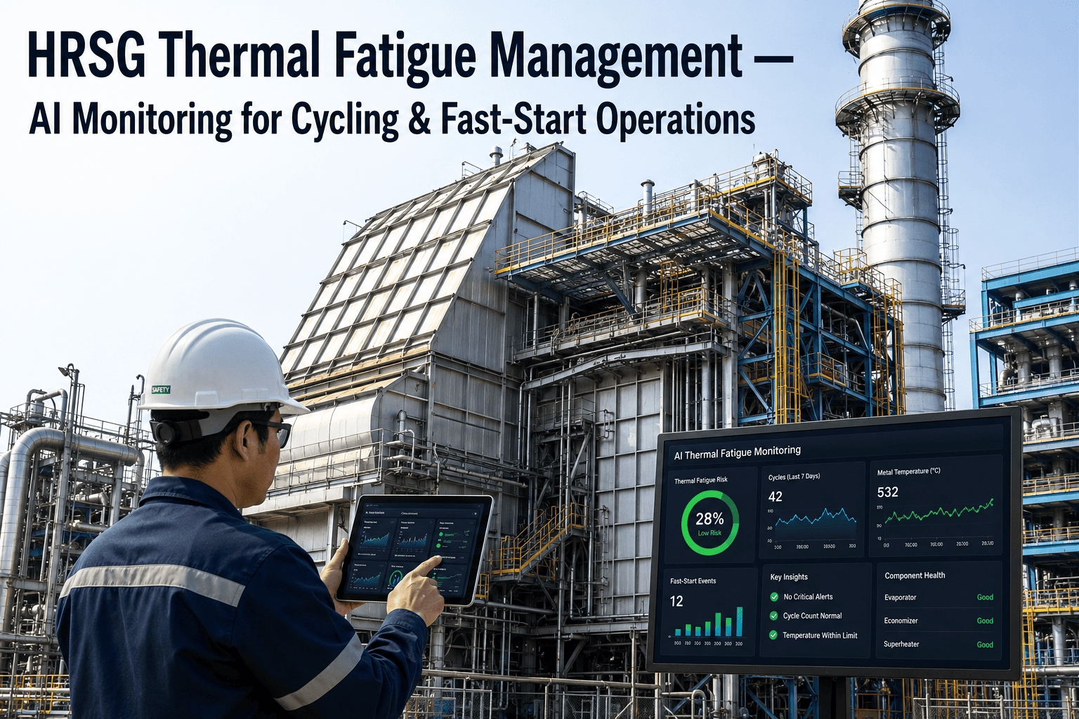 hrsg-thermal-fatigue-management-cycling-operations-ai