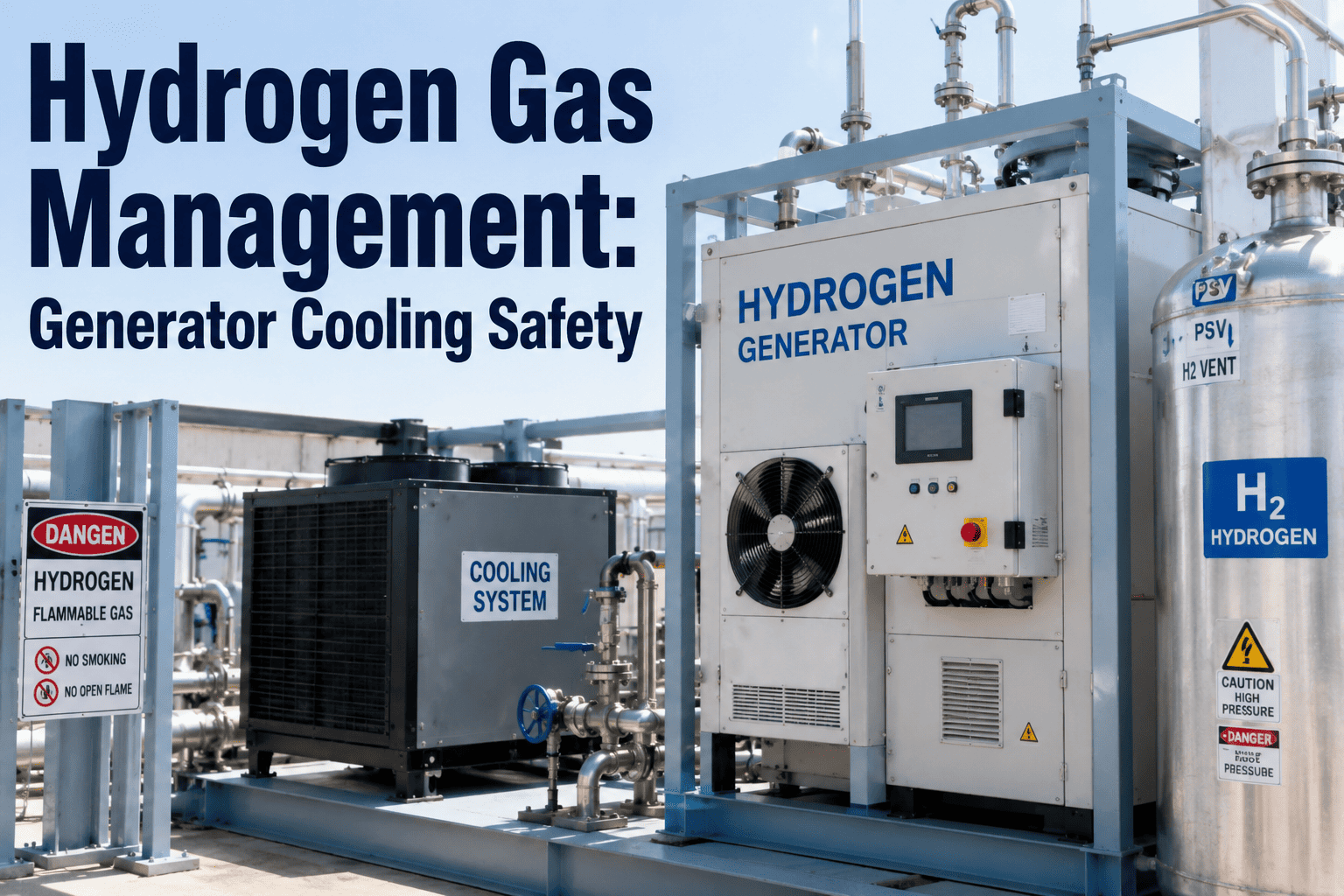 hydrogen-gas-management-generator-cooling-safety