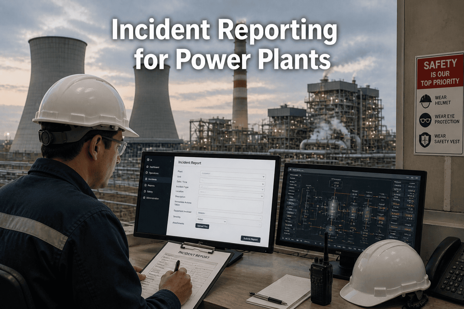 incident-reporting-power-plant
