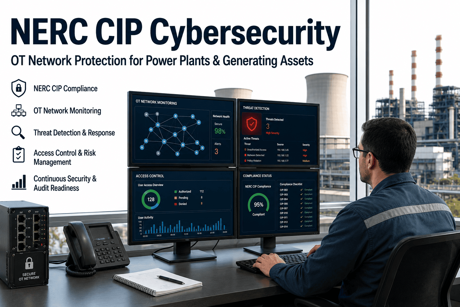 nerc-cip-cybersecurity-power-plant-ot-protection