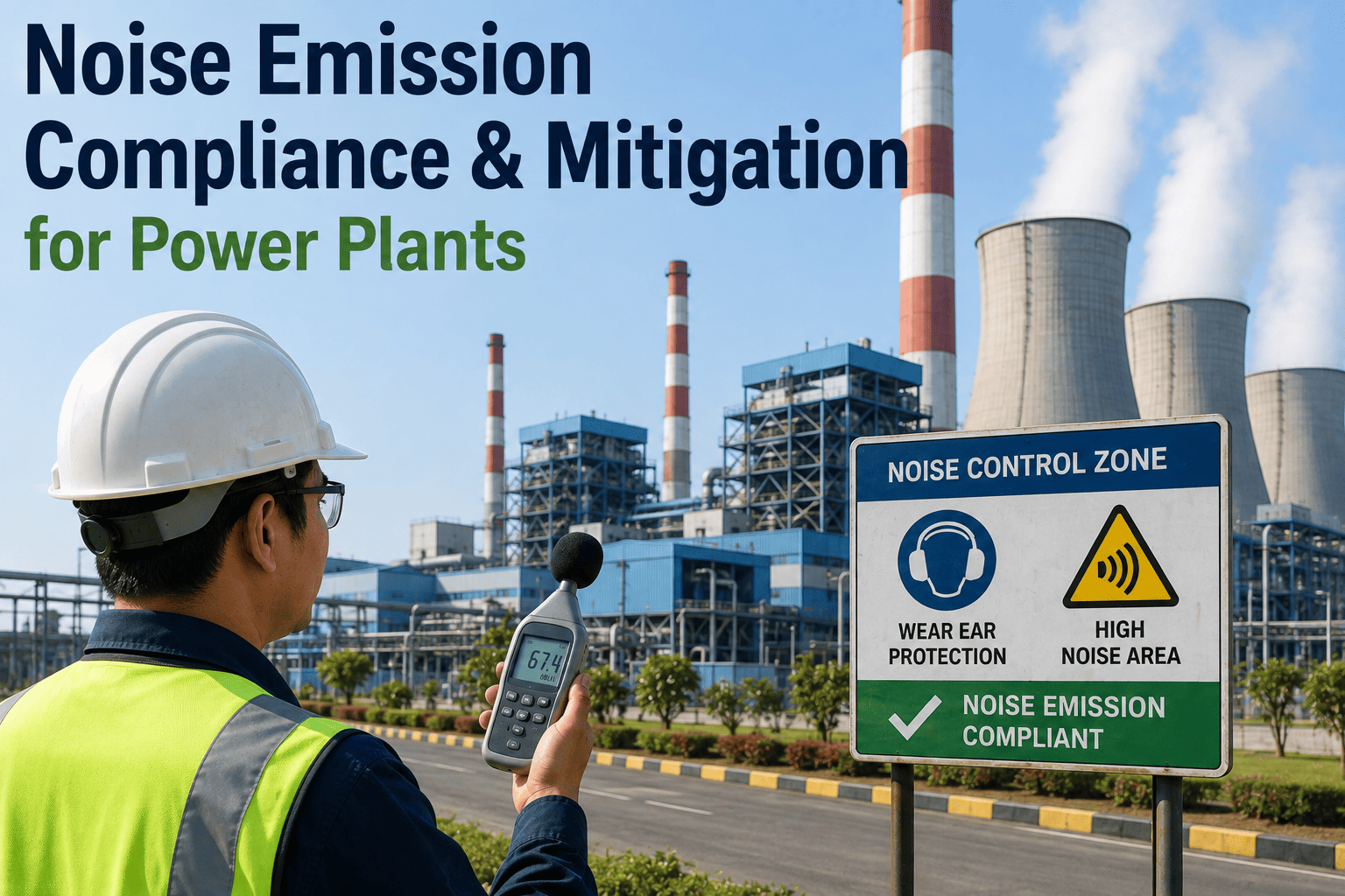 noise-emission-compliance-power-plant-mitigation