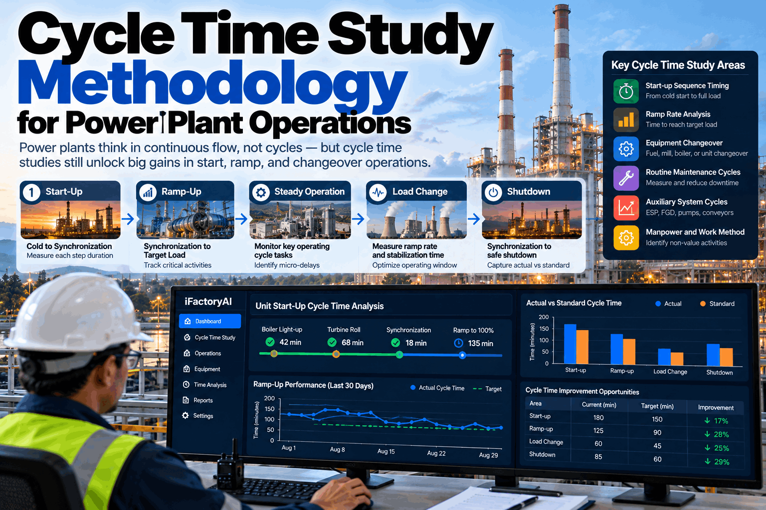 power-plant-cycle-time-study-methodology