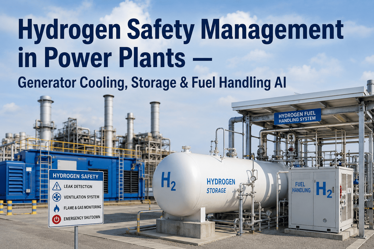power-plant-hydrogen-safety-management-generator-storage-ai