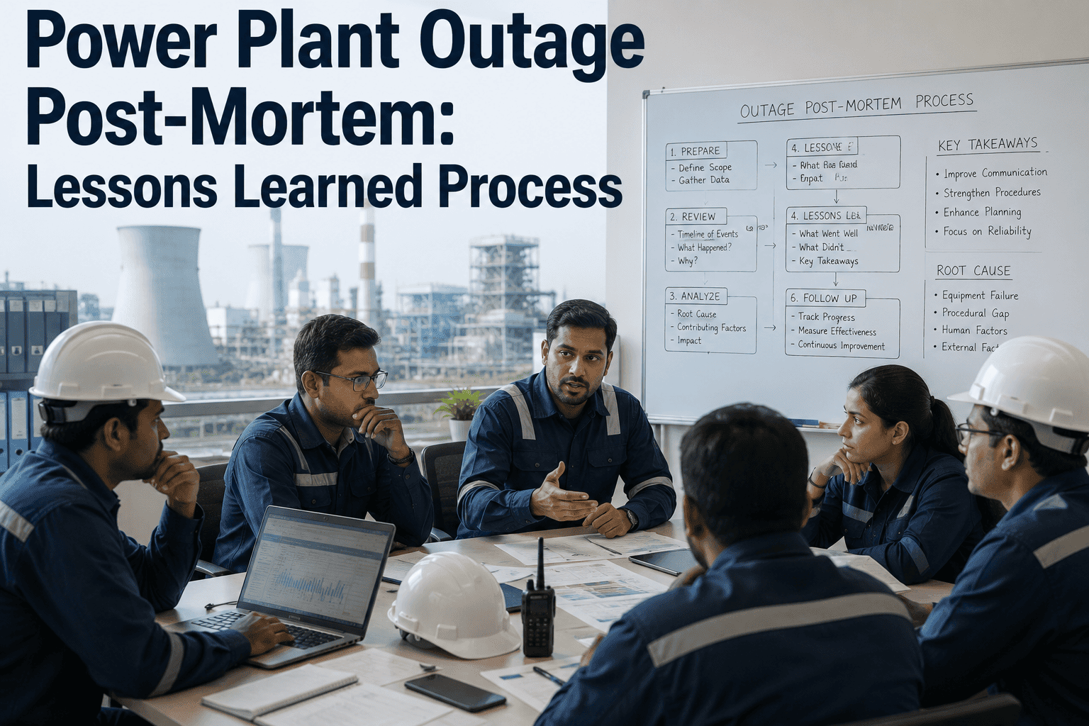 power-plant-outage-post-mortem-lessons-learned-process