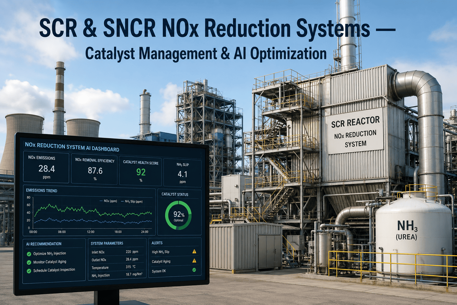 power-plant-scr-sncr-nox-reduction-catalyst-management-ai