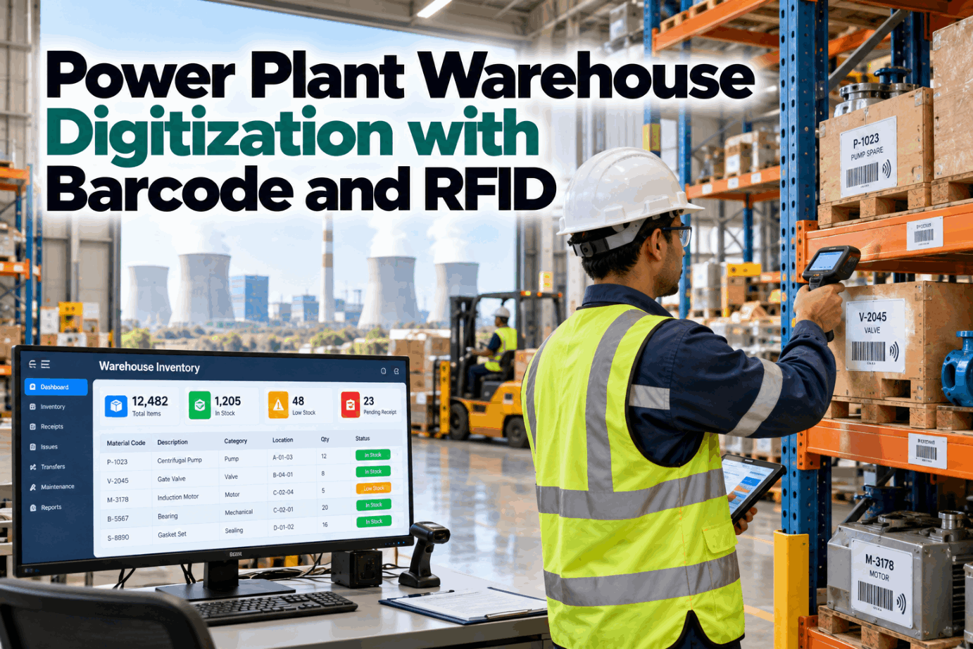 power-plant-warehouse-digitization-barcode