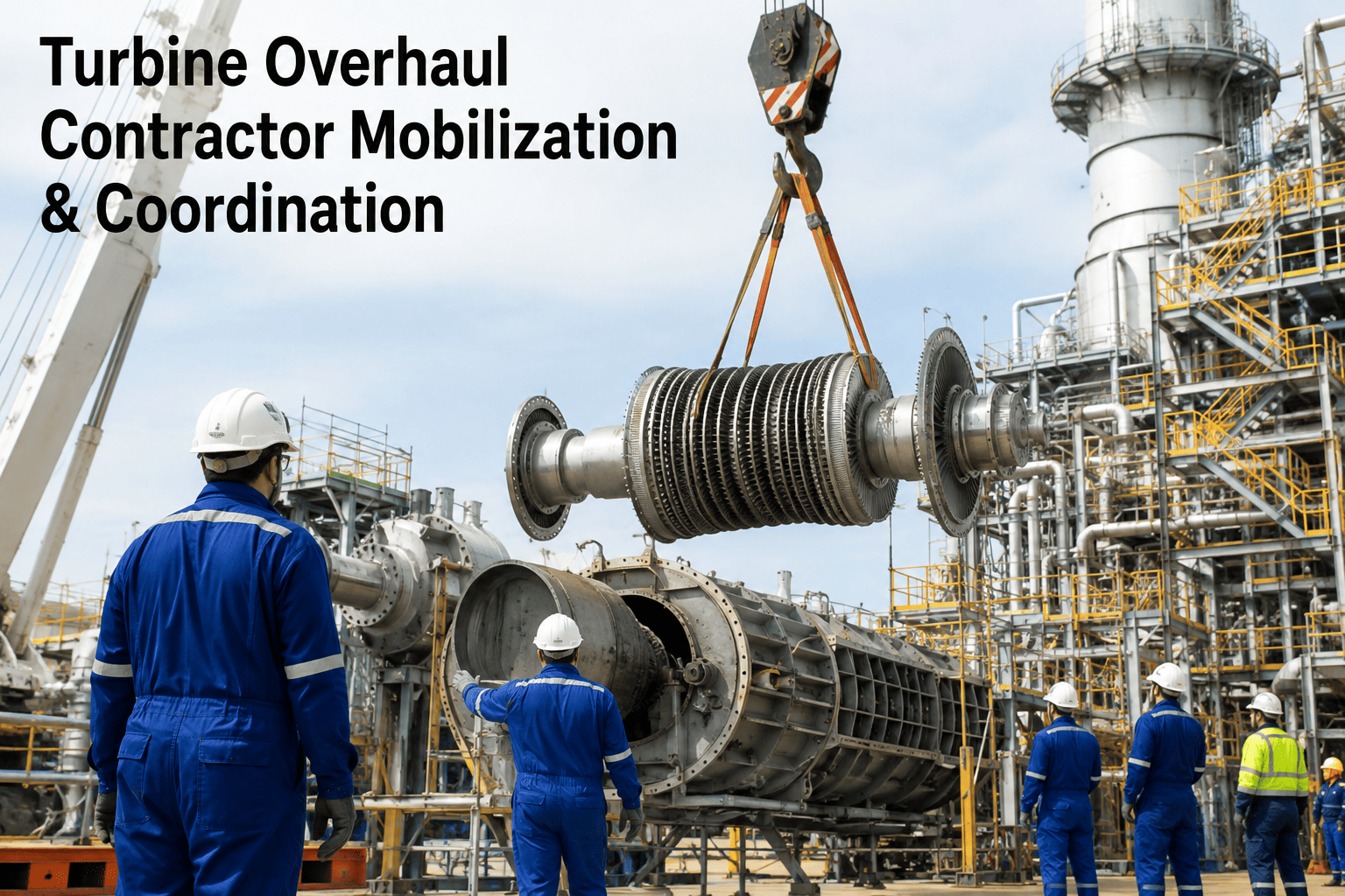 turbine-overhaul-contractor-mobilization-coordination