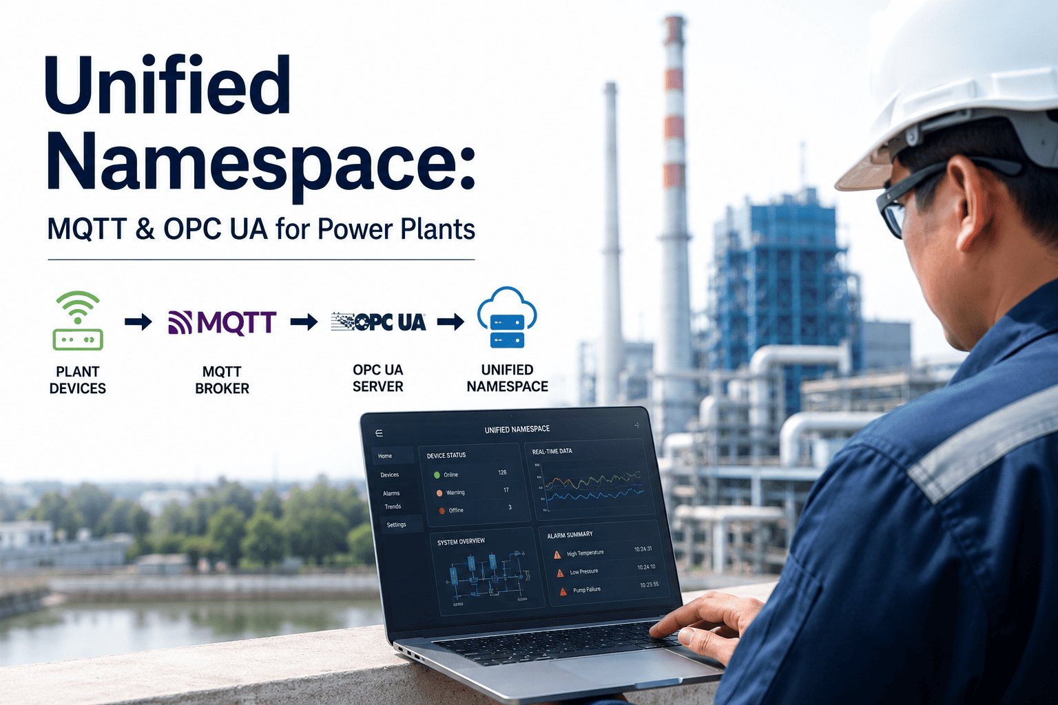 unified-namespace-mqtt-opc-ua-power-plant-data