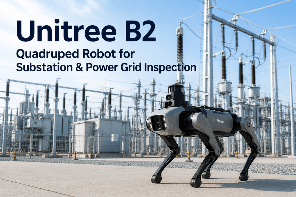 unitree-b2-quadruped-robot-substation-power-grid-inspection