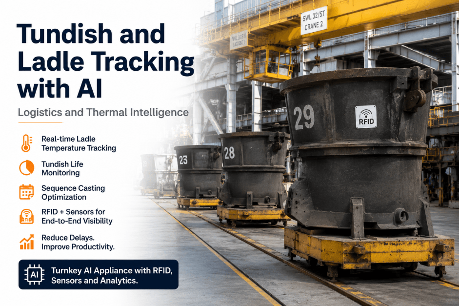 ai-tundish-ladle-tracking-steel-plant