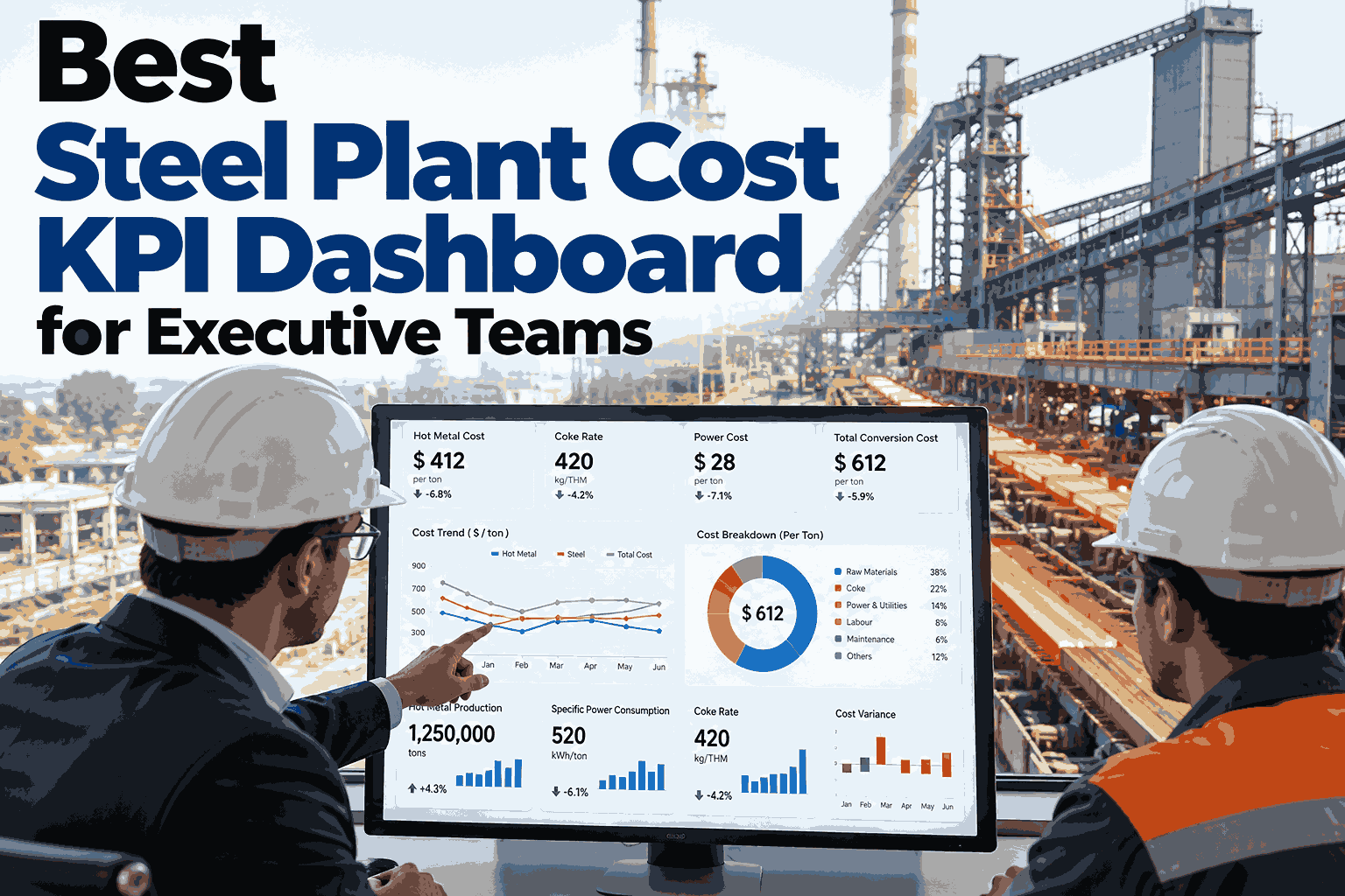 best-steel-plant-cost-kpi-dashboard-for-executive-teams