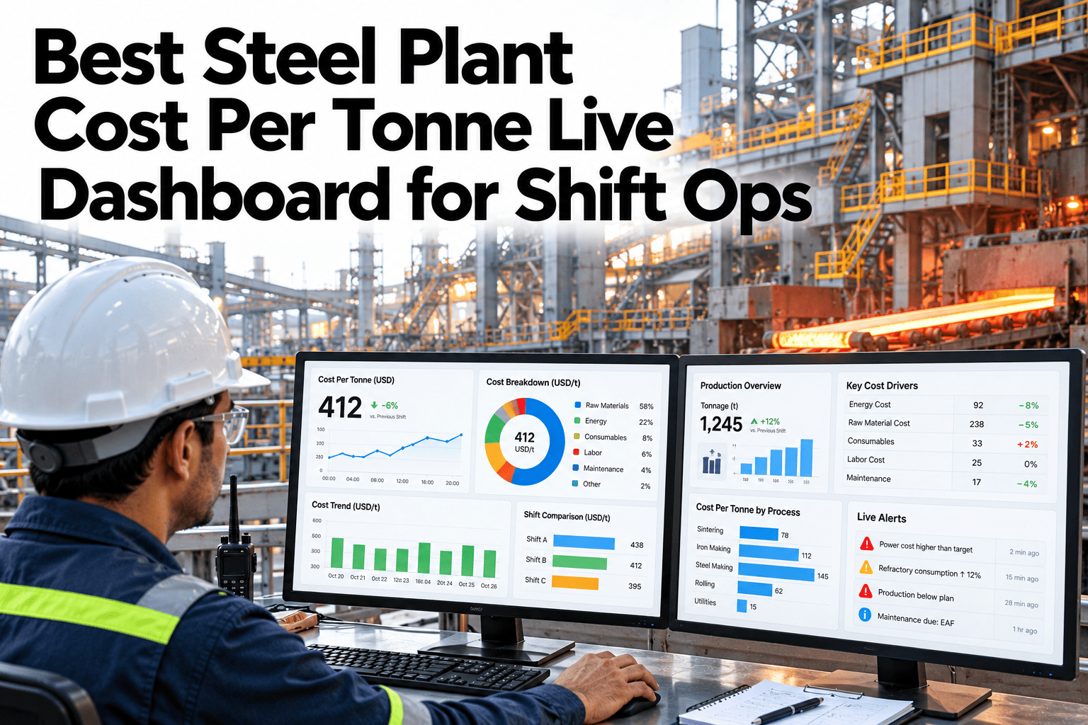 best-steel-plant-cost-per-tonne-live-dashboard-for-shift-ops