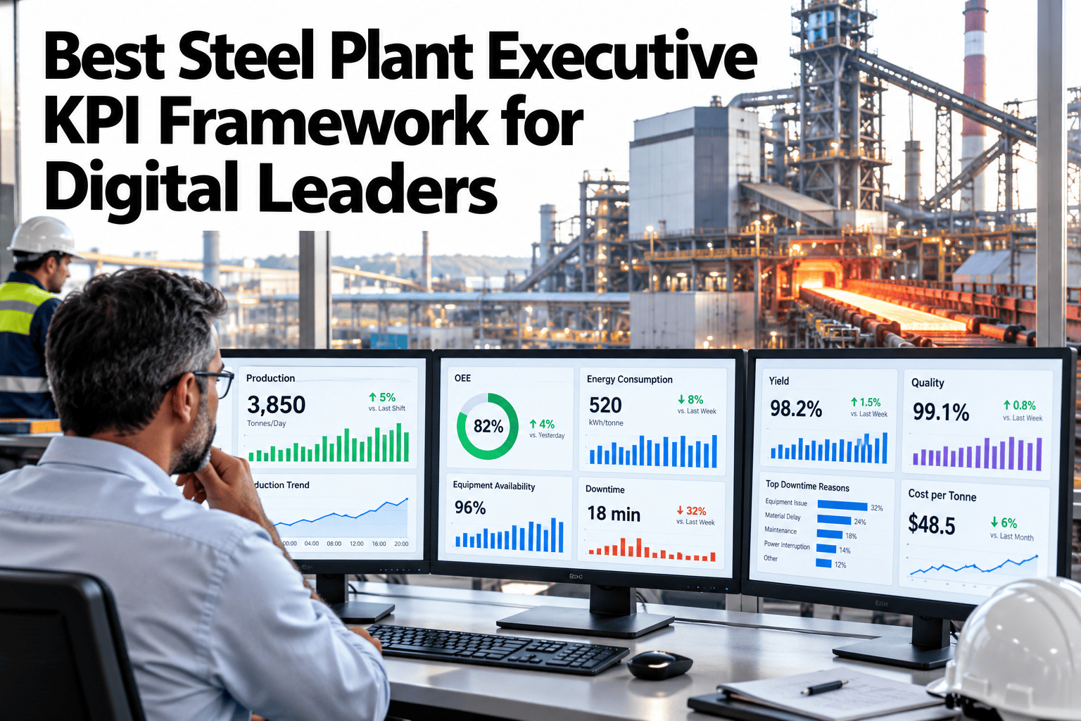 best-steel-plant-executive-kpi-framework-for-digital-leaders