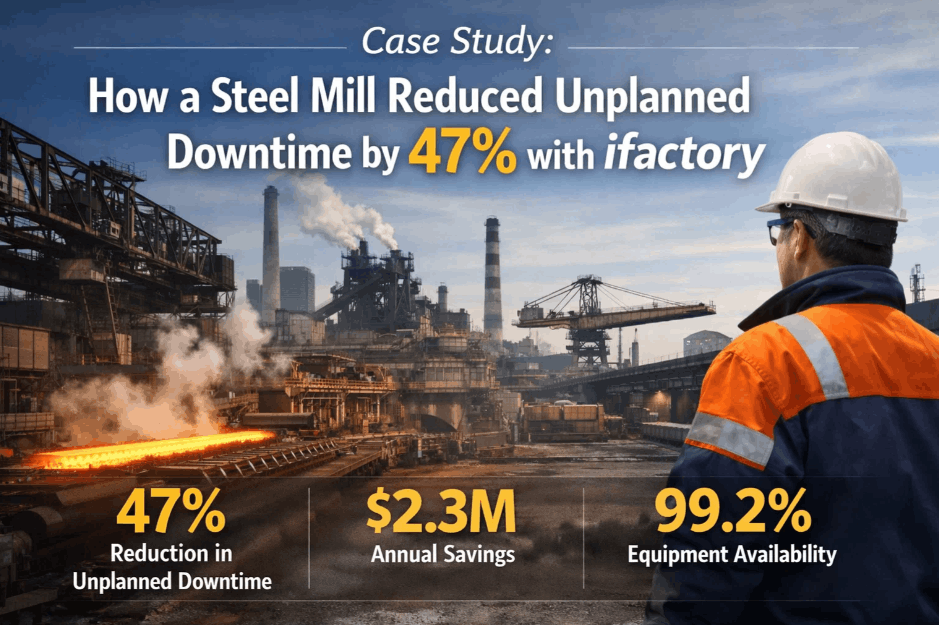 case-study-how-a-steel-mill-reduced-unplanned-downtime-by-47-with-ifactory