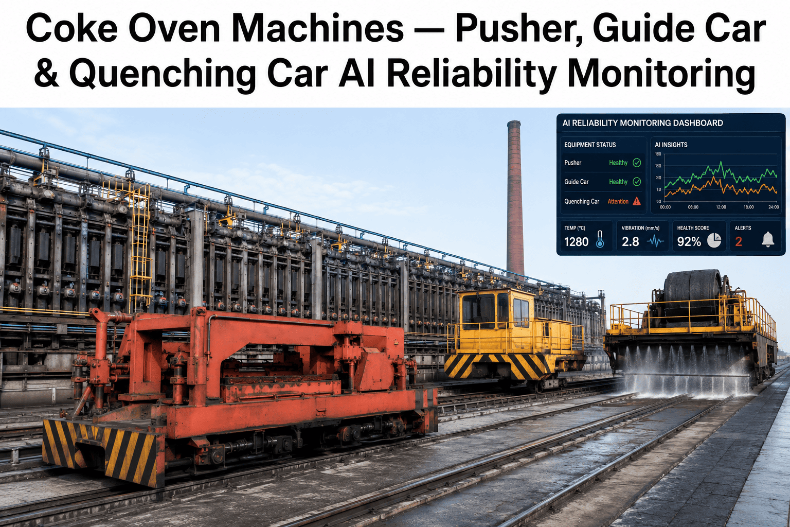 coke-oven-machine-pusher-guide-quenching-car-ai