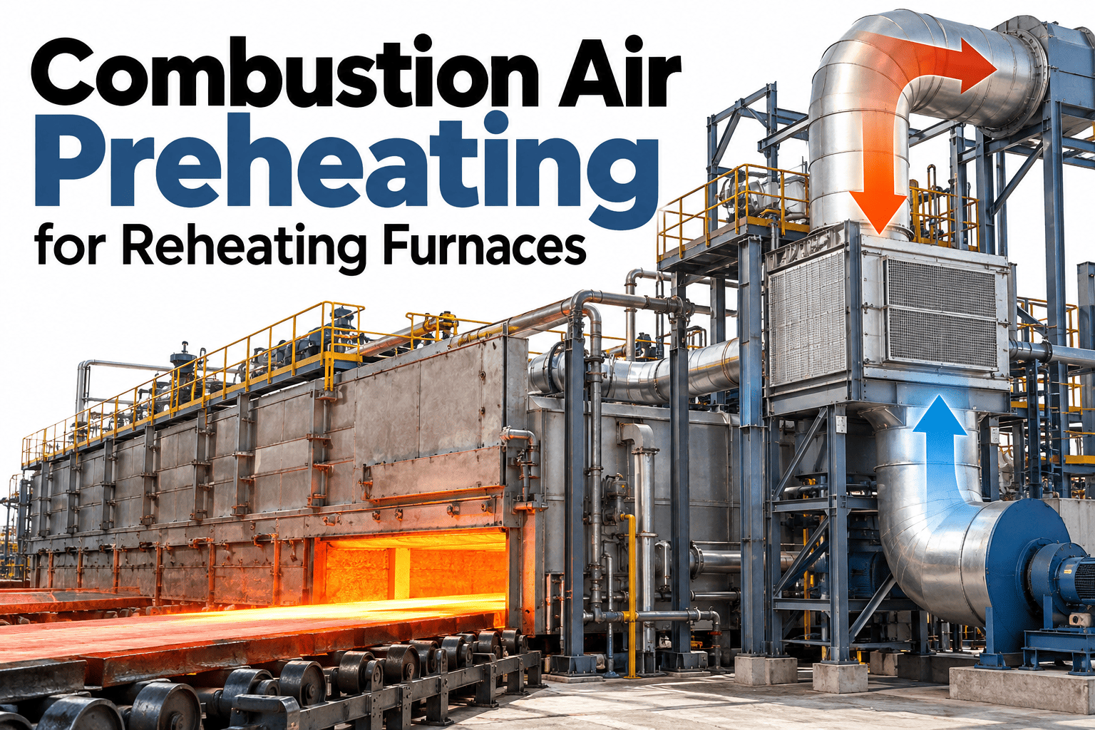 combustion-air-preheating-for-reheating-furnaces