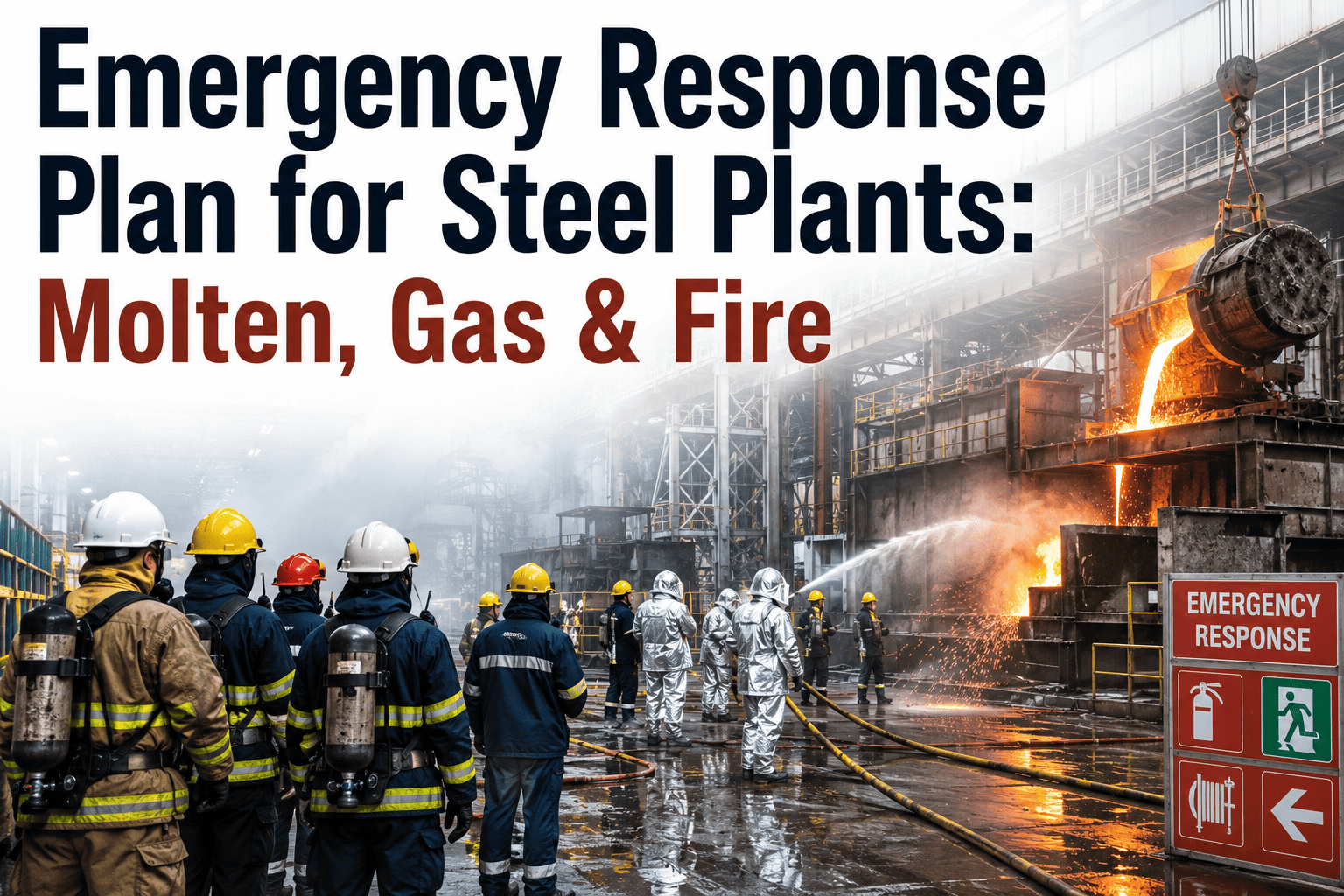emergency-response-plan-steel-plant-molten-gas-fire