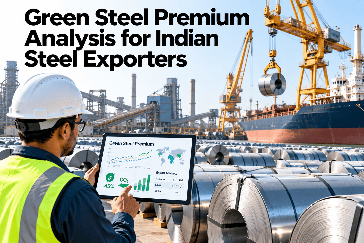 green-steel-premium-analysis-for-indian-steel-exporters