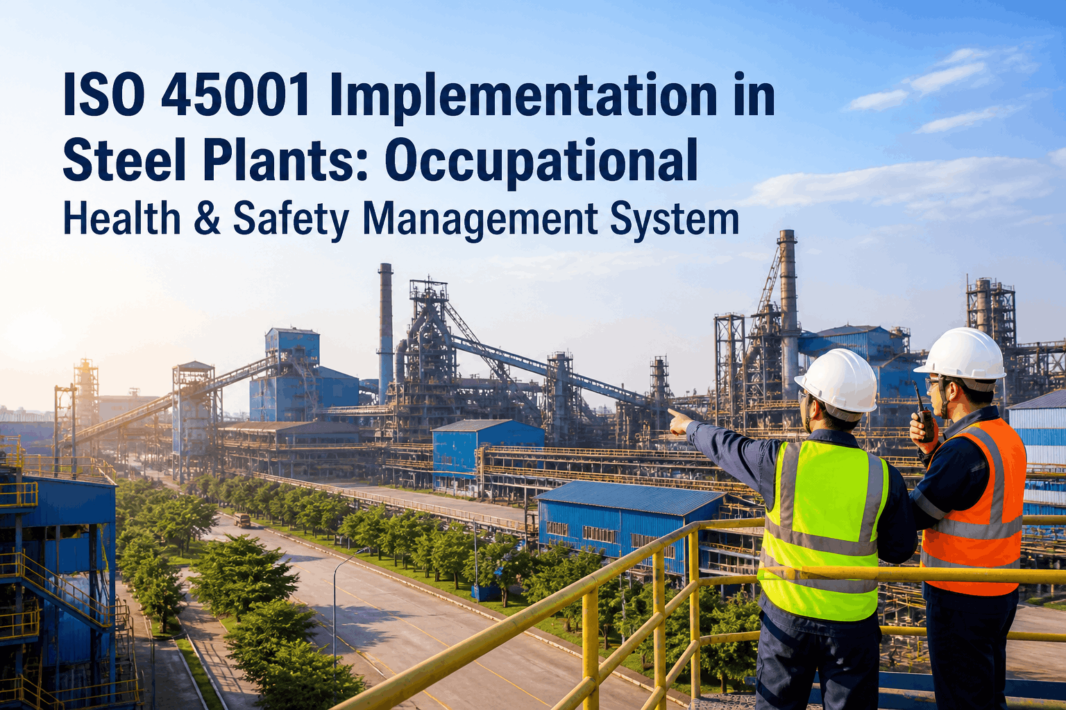 iso-45001-implementation-in-steel-plants-occupational-health-&-safety-management-system