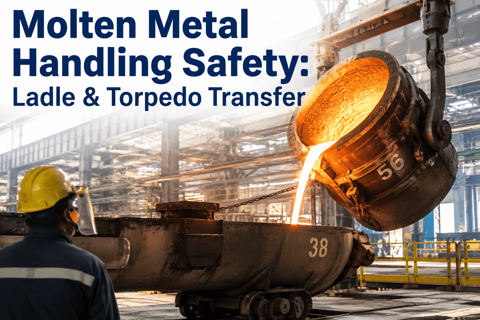 molten-metal-handling-safety-ladle-torpedo-transfer