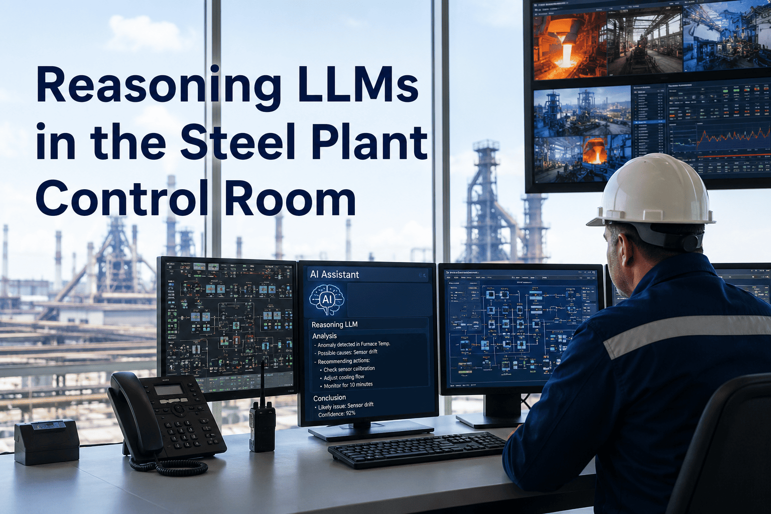 reasoning-llm-steel-control-room