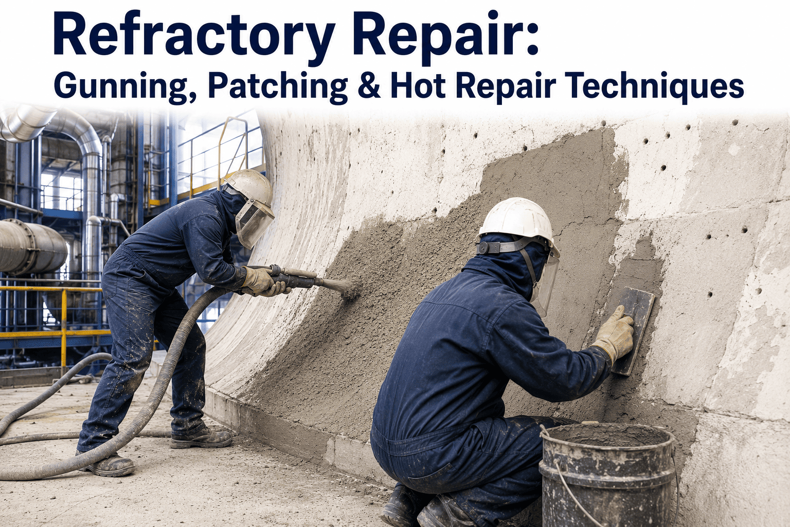 refractory-repair-gunning-patching-hot-repair-technique