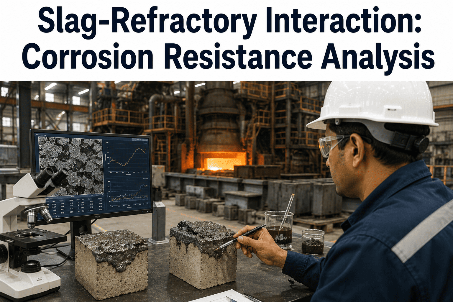 slag-refractory-interaction-corrosion-resistance