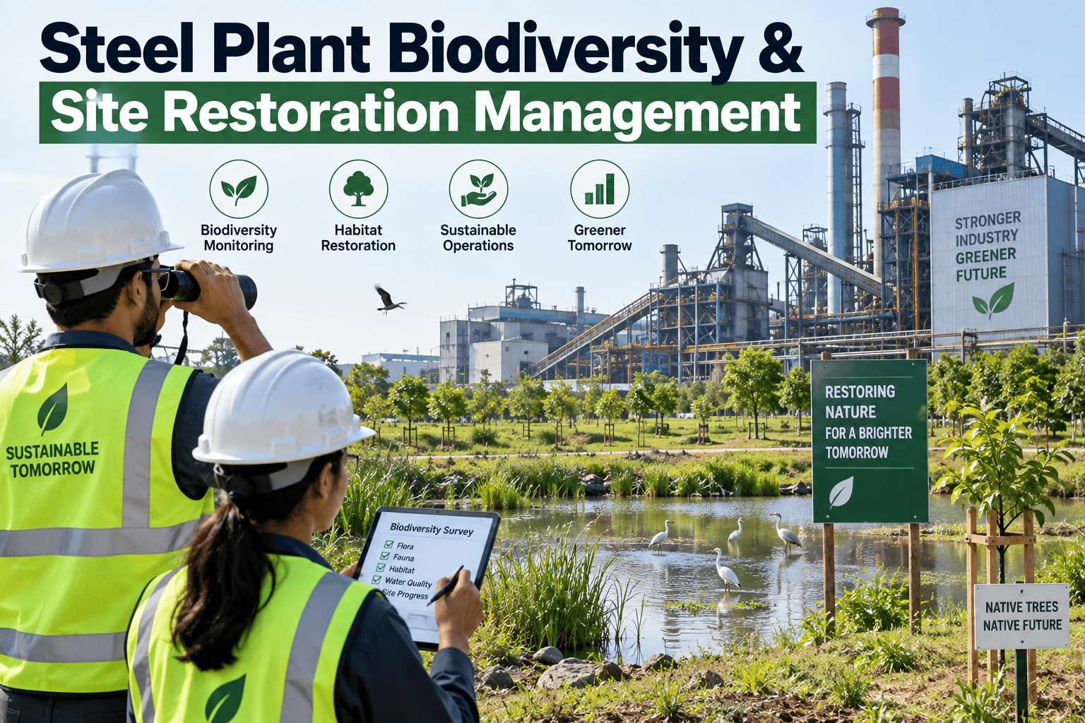steel-plant-biodiversity-site-restoration-management