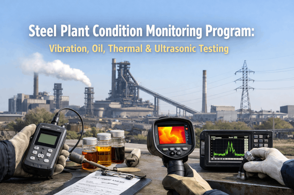 steel-plant-condition-monitoring-program-vibration,-oil,-thermal-ultrasonic-testing