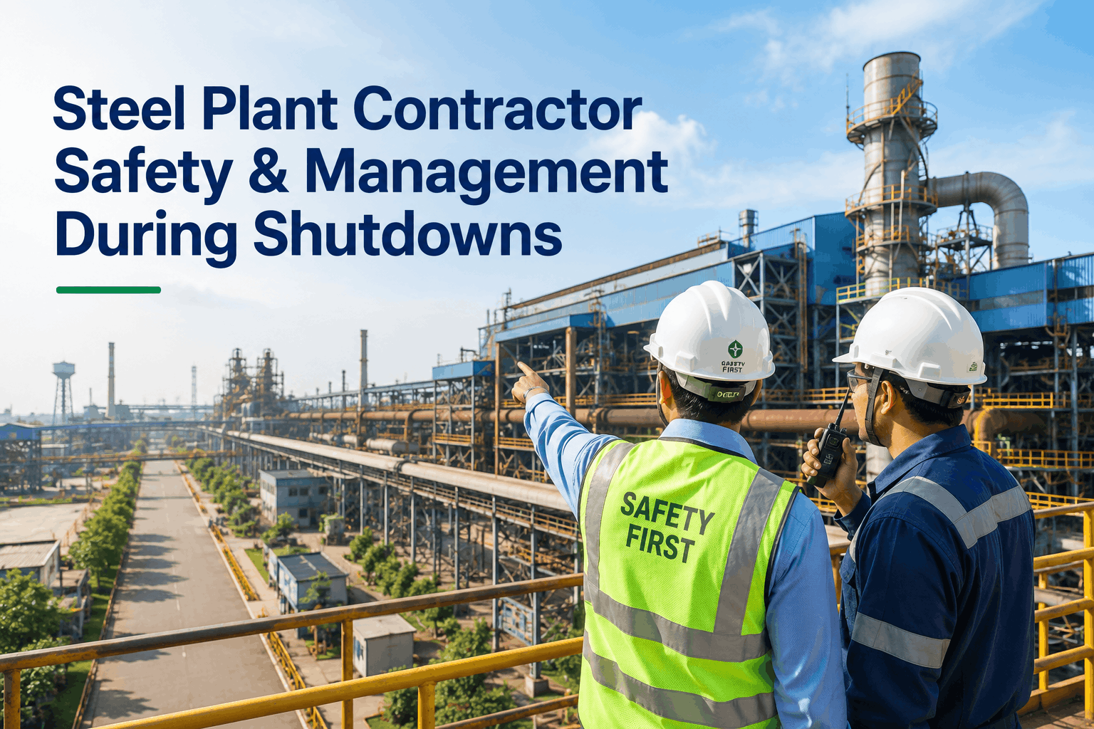 steel-plant-contractor-safety-&-management-during-shutdowns