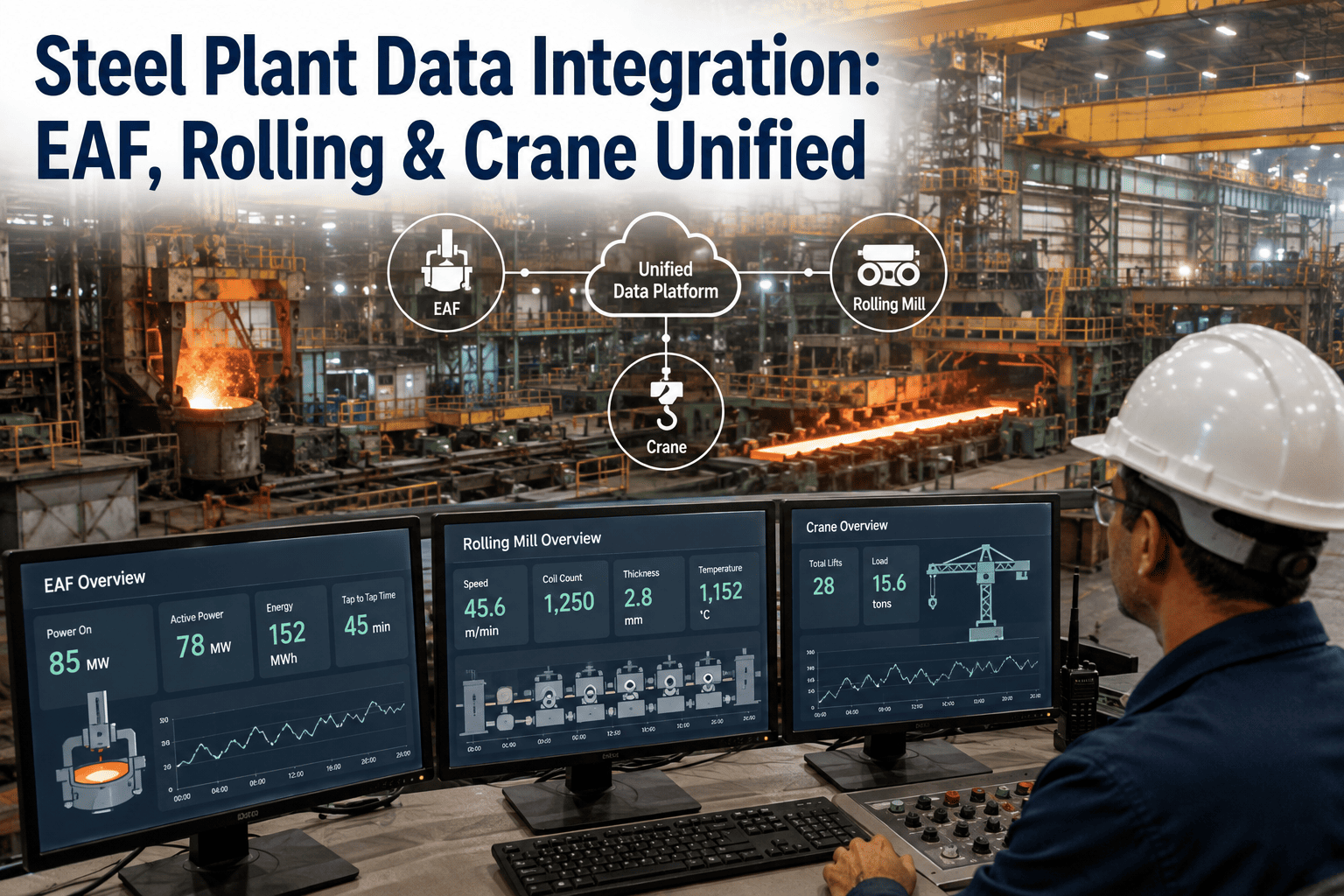 steel-plant-data-integration-eaf-rolling-crane-unified