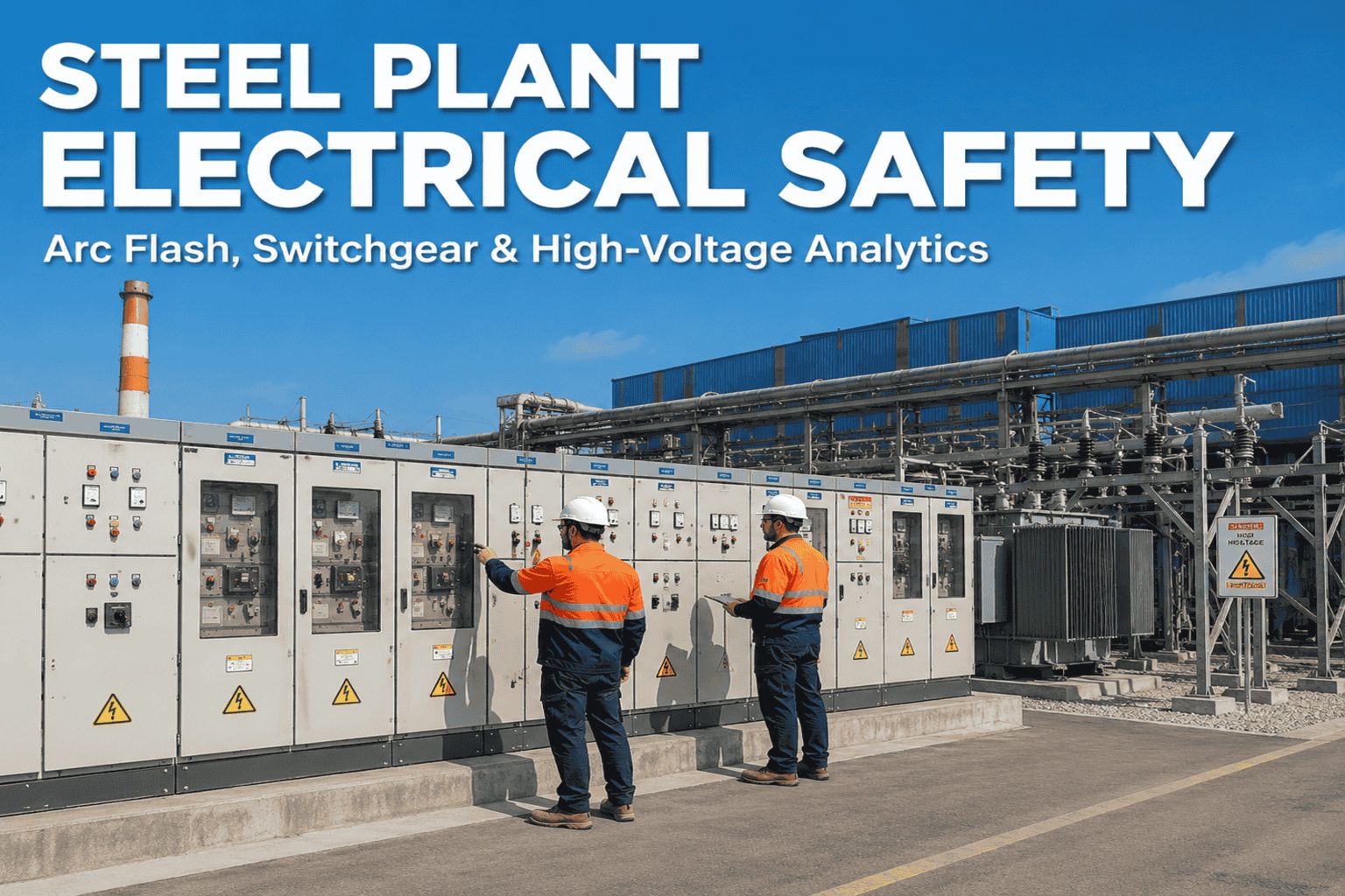 steel-plant-electrical-safety-arc-flash-switchgear