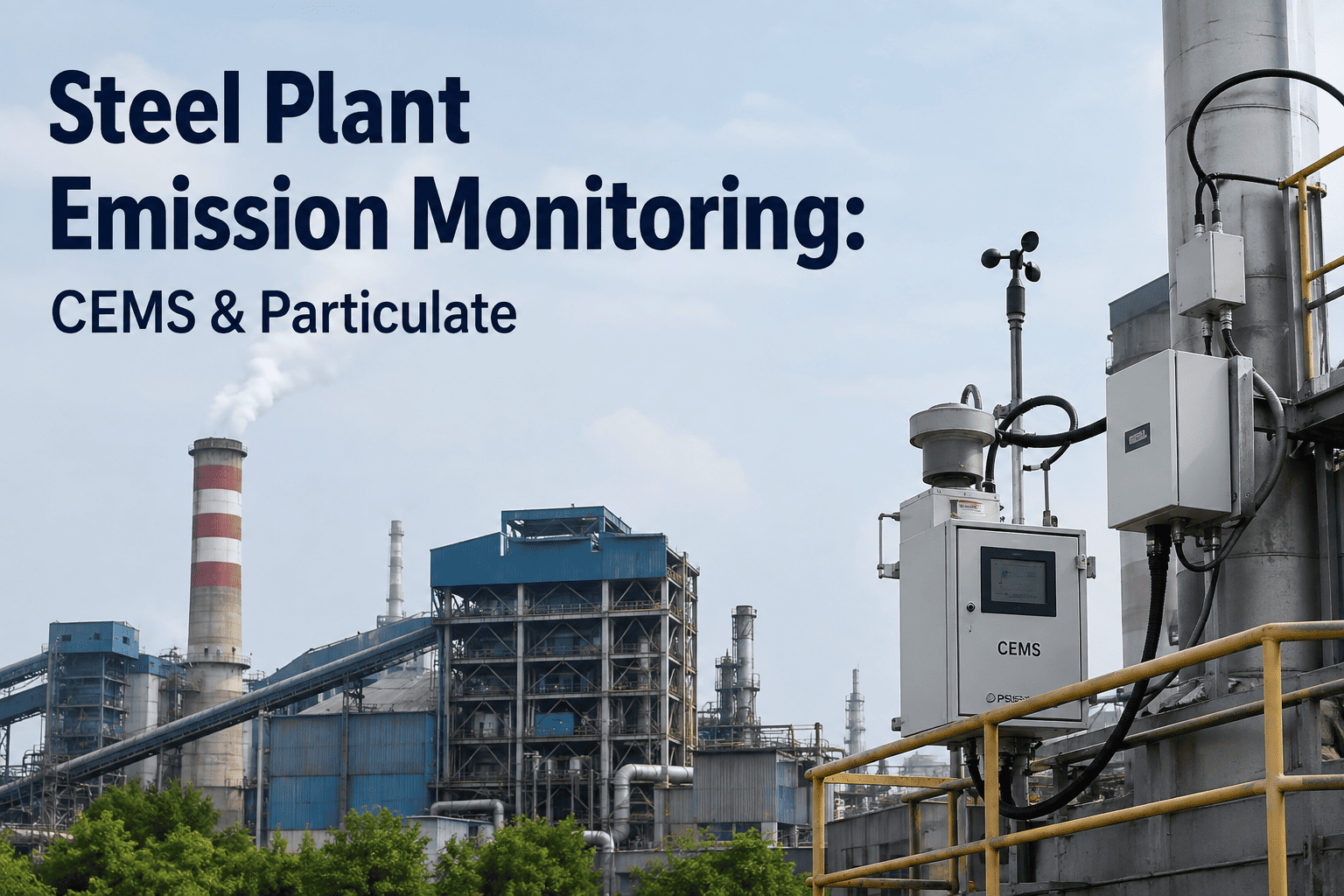 steel-plant-emission-monitoring-cems-particulate-gas