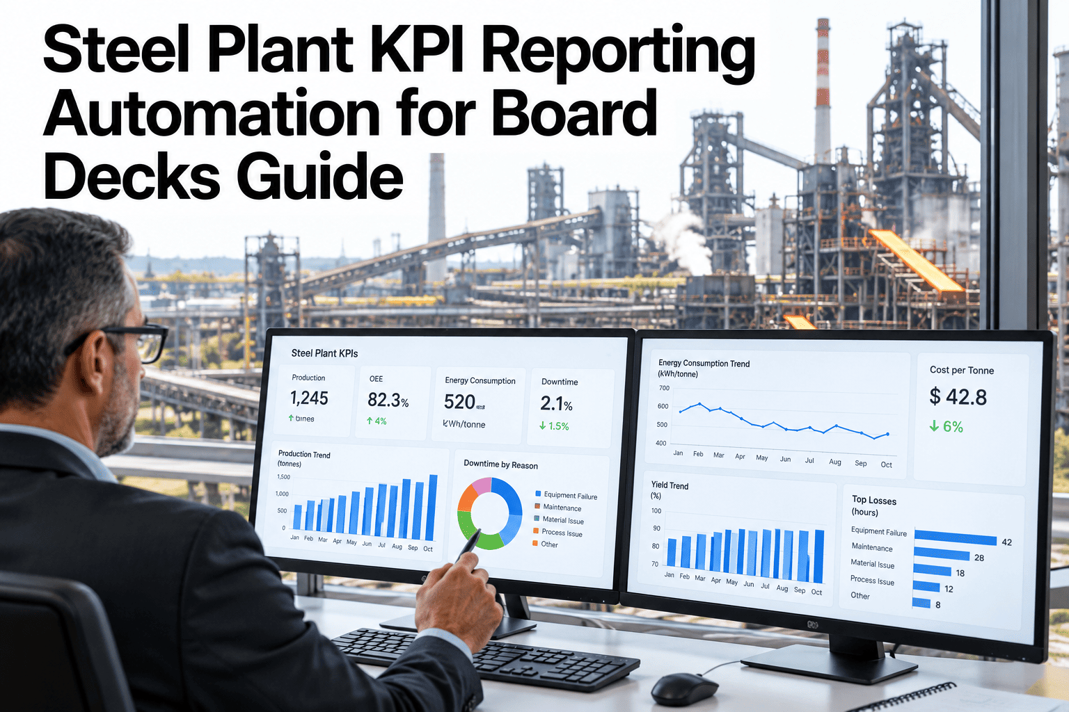 steel-plant-kpi-reporting-automation-for-board-decks-guide
