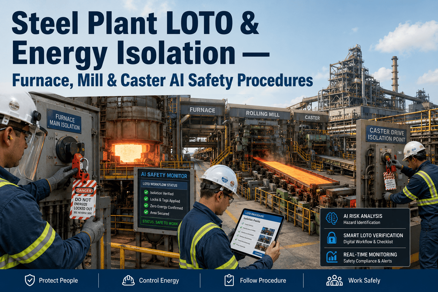 steel-plant-lockout-tagout-energy-isolation-furnace-mill-ai