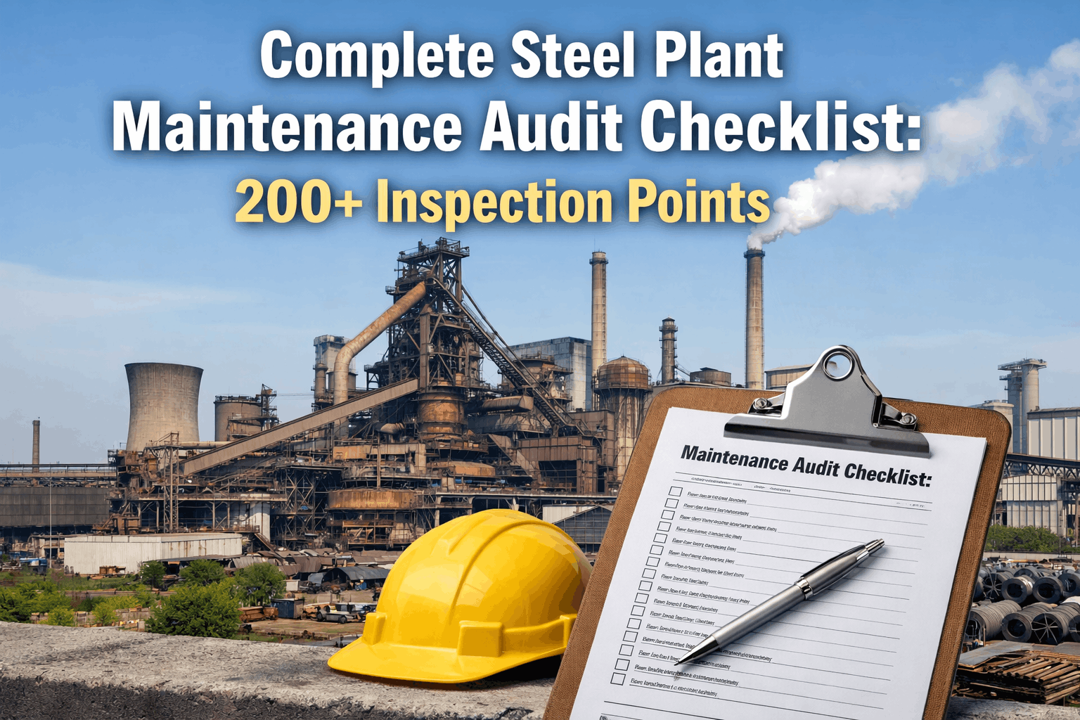 steel-plant-maintenance-audit-checklist-inspection