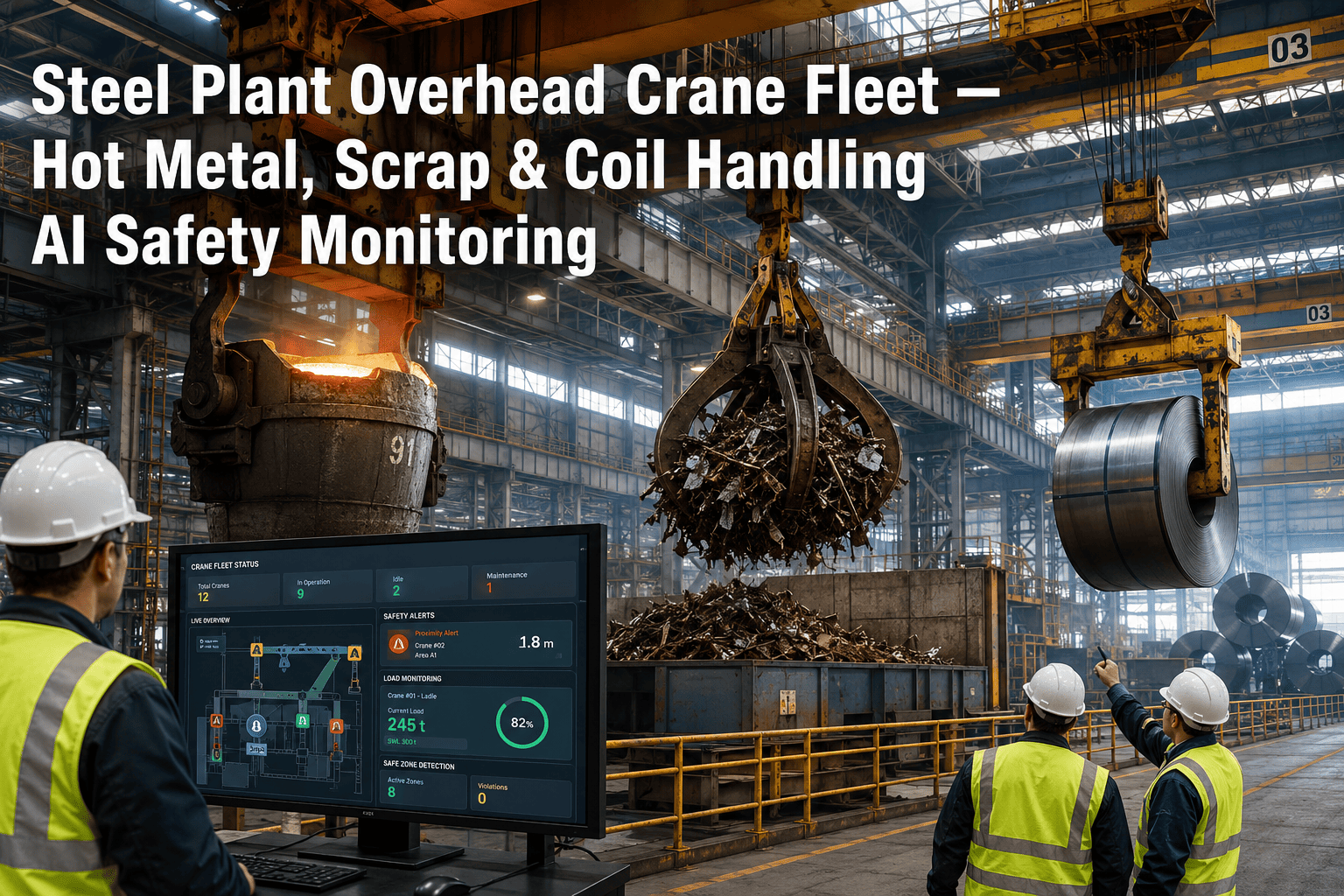steel-plant-overhead-crane-fleet-maintenance-hot-metal-ai