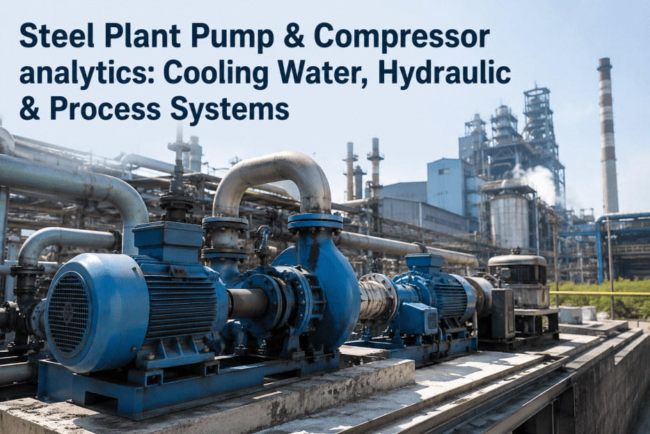 steel-plant-pump-compressor-analytics-cooling-hydraulic