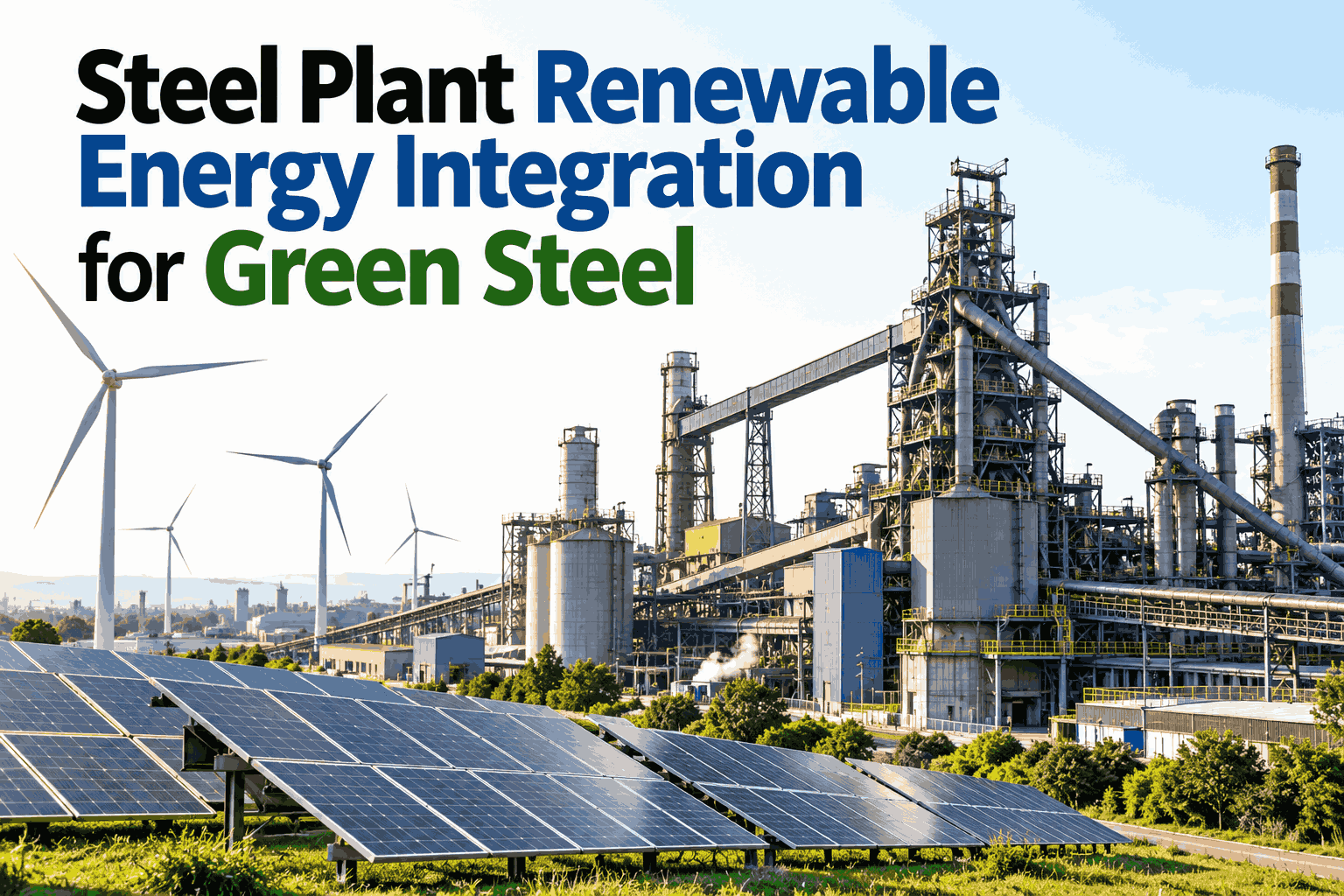 steel-plant-renewable-energy-integration-for-green-steel