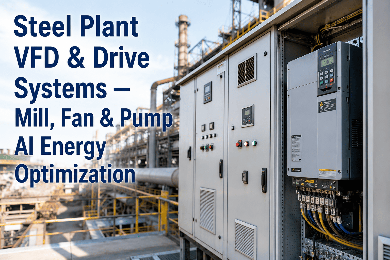 steel-plant-vfd-drive-system-mill-fan-pump-energy-ai