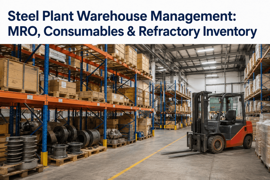 steel-plant-warehouse-management-mro-consumables-refractory
