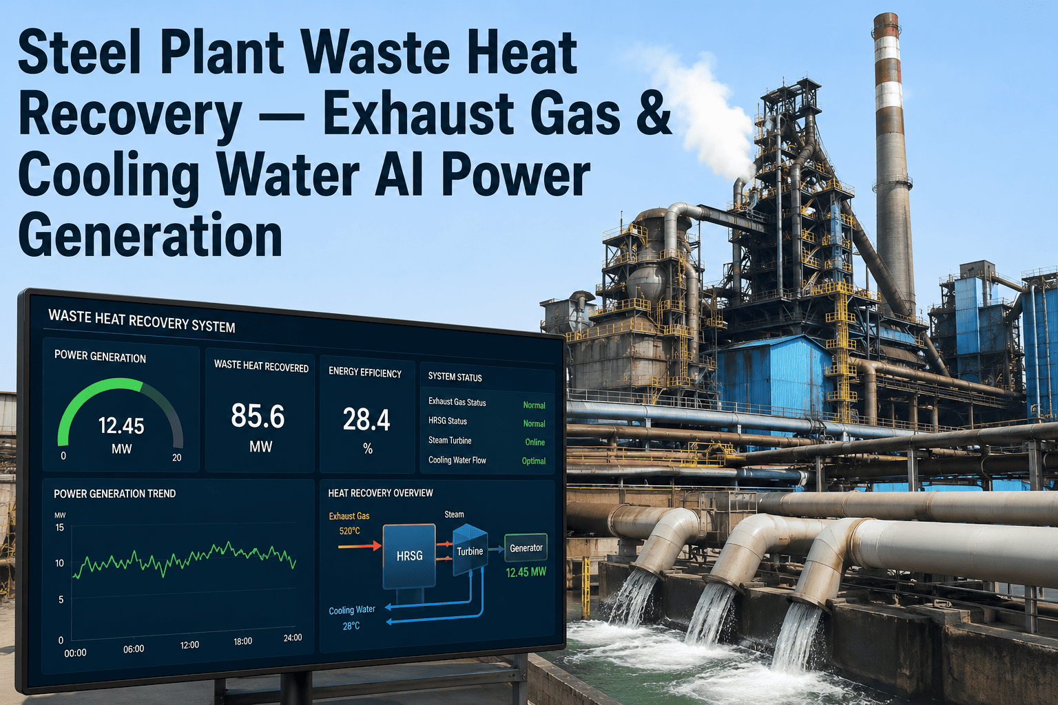 steel-plant-waste-heat-recovery-power-generation-ai