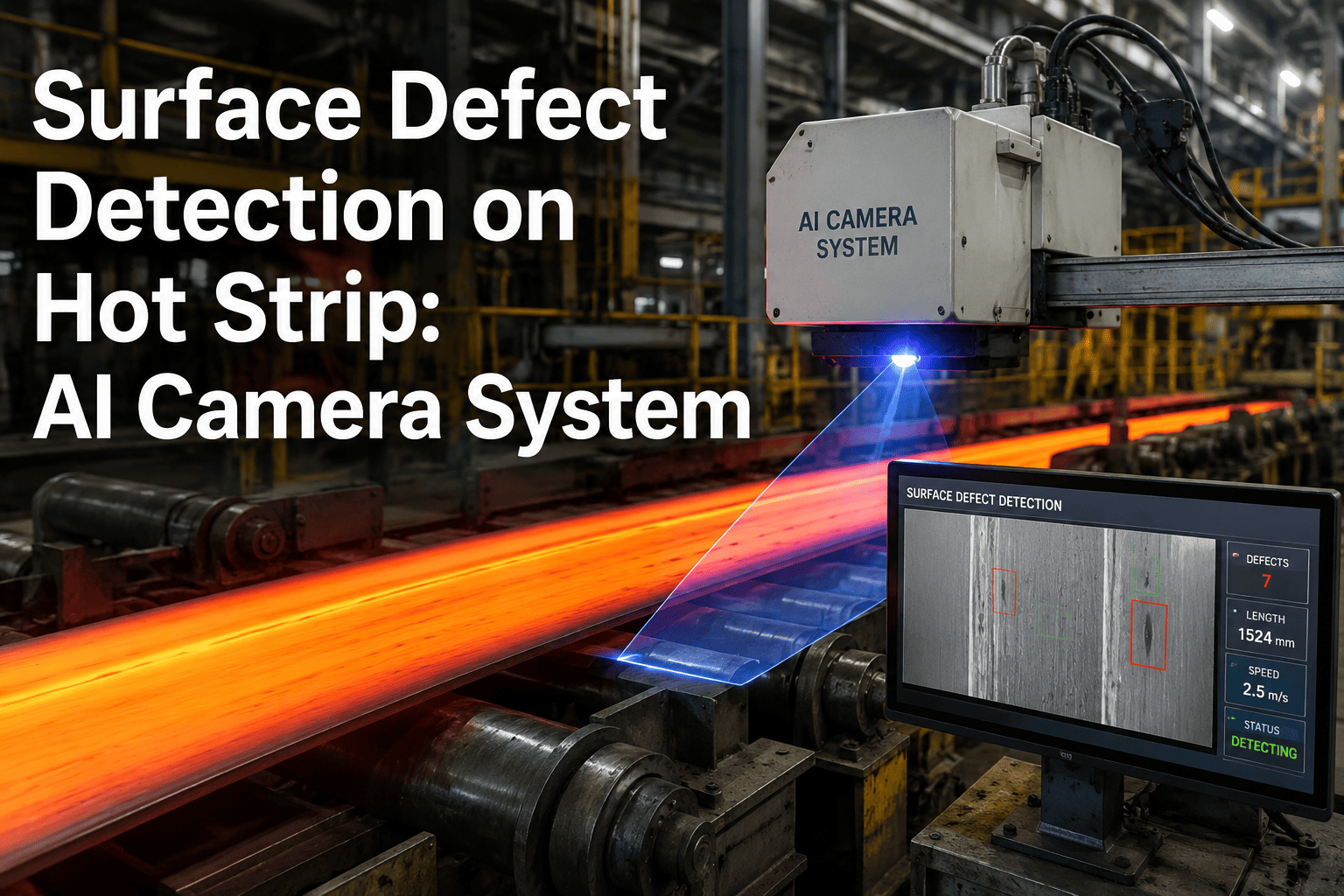 surface-defect-detection-hot-strip-ai-camera-system